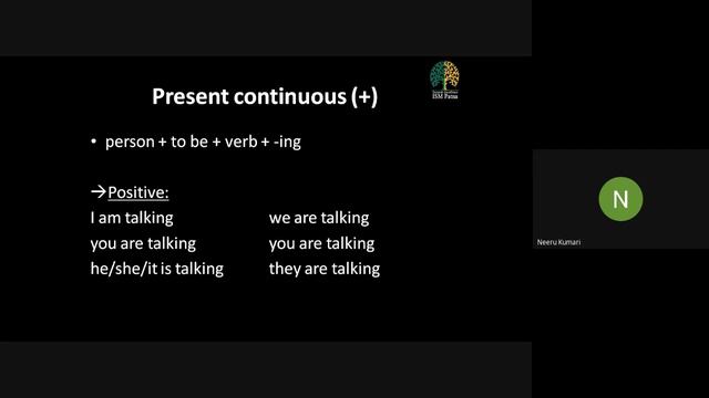 Present Simple & Continuous смотреть онлайн