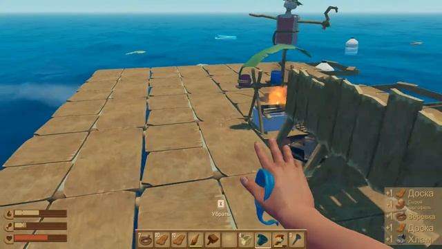 Raft делаю идеальный плот! смотреть онлайн