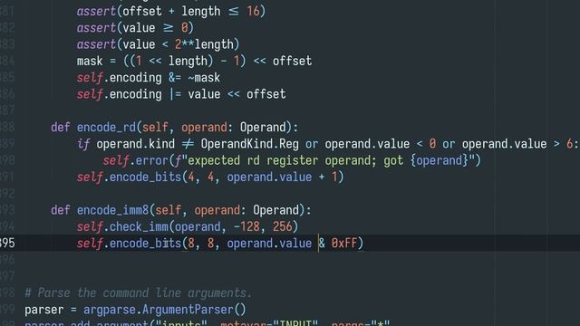 Encode Instructions in My Assembler – Superscalar 8-Bit CPU #25 смотреть онлайн