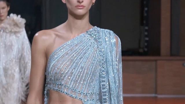 ELIE SAAB Couture Весна/Лето 2022 - показ моды в Париже смотреть онлайн