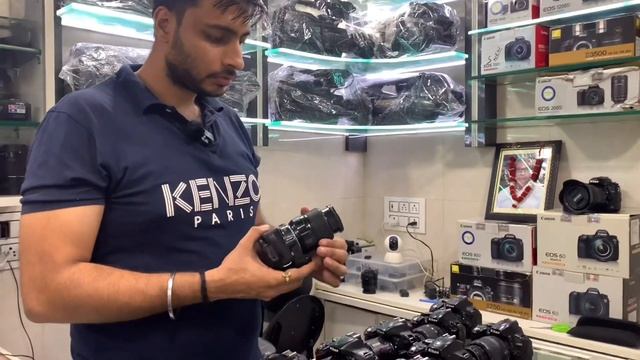 मात्र 2500 में DSLR CAMERA | Free lens offer | Delhi Camera Market CANON, NIKON, SONY mirrorless смотреть онлайн
