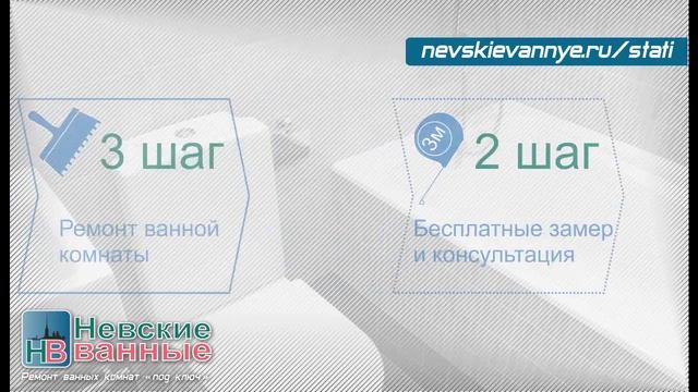 Анонс статьи про ремонт ванной комнаты в СПб. Заказать ремонт или как начать работать с нами. смотреть онлайн