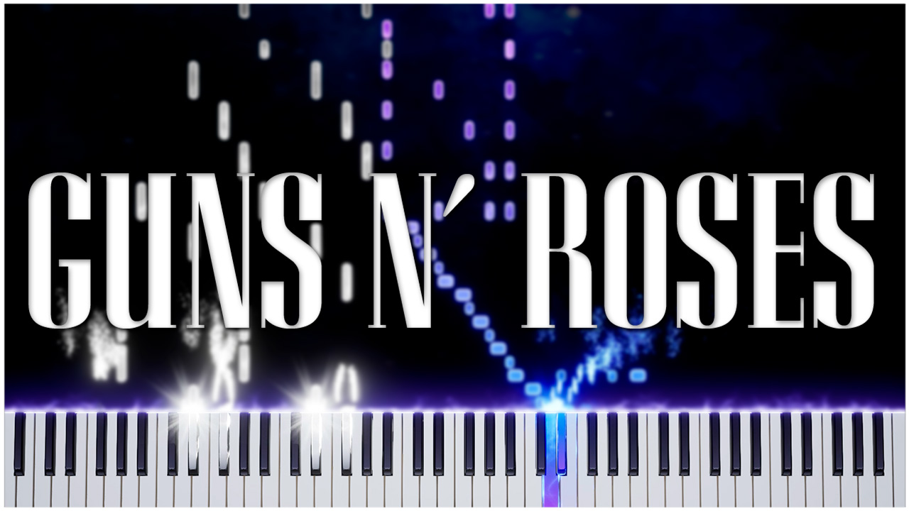 Sweet Child O' Mine (Guns N' Roses) 【 КАВЕР НА ПИАНИНО 】 смотреть онлайн