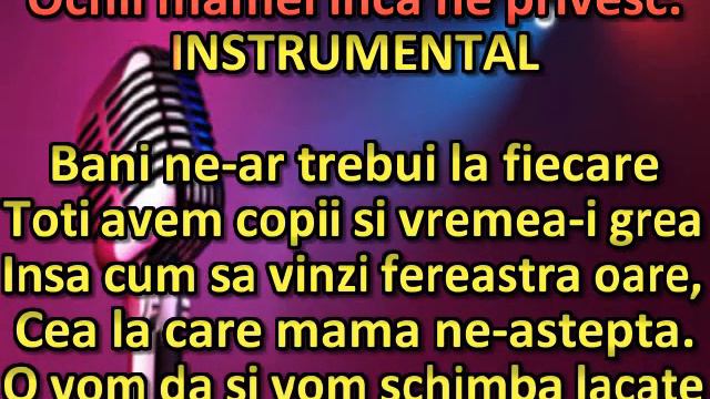 Casa Părintească Nu Se Vinde, Karaoke