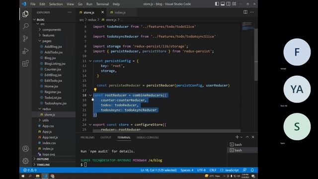 Introduction to Redux Persist, How to Persist Redux State using Redux-Persist смотреть онлайн