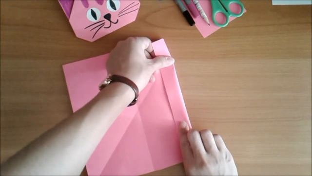 Оригами "Котёнок" Объединение "Природная мастерская" ПДО Юсупова Р. Р. смотреть онлайн