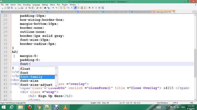 Awesome Overlay Signup Form | HTML, CSS and JavaScript смотреть онлайн