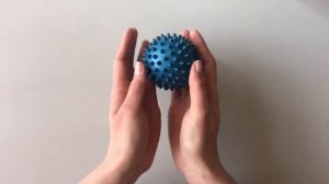 Комплекс упражнений с массажным мячом