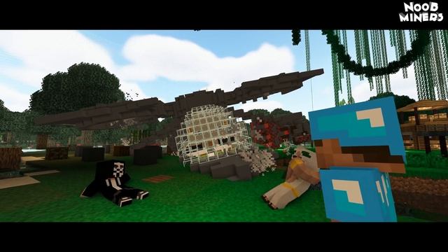 Minecraft AVATAR 2 STATUE HOUSE BUILD CHALLENGE - NOOB vs PRO vs HACKER vs GOD / Animation смотреть онлайн