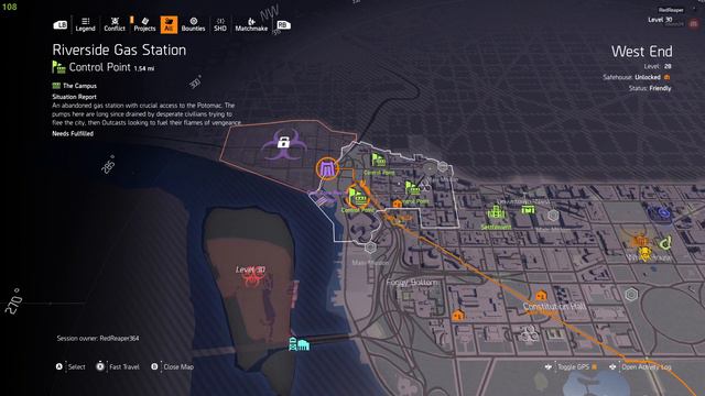 Division 2: 2nd Stronghold! Roosevelt Island. смотреть онлайн