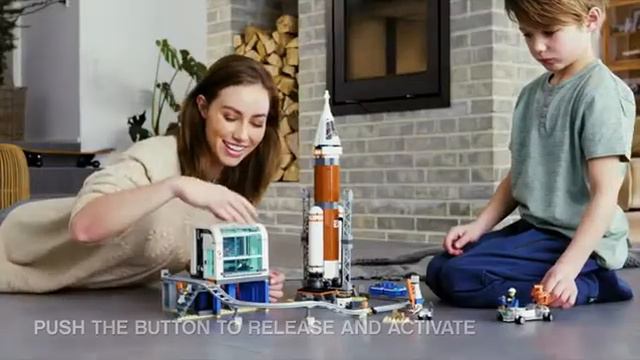 LEGO 60228 City Deep Space Rocket and Launch Control Mars Expedition Set смотреть онлайн