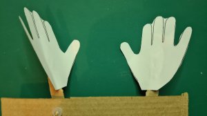 Поделки из картона. РЫЧАЖНЫЙ МЕХАНИЗМ (встречное движение). ВИДЕОИНСТРУКЦИЯ