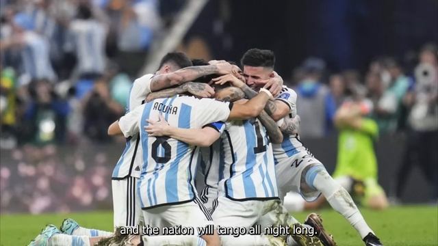 Peter Drury POETIC commentary on Lionel Messi winning the World Cup смотреть онлайн