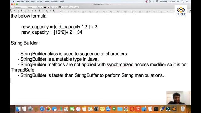 What is Java StringBuilder смотреть онлайн