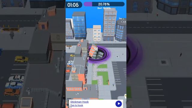 Hole.io игра на время город 1 смотреть онлайн