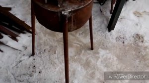 Зернодробилка  своими руками. Простая но очень производительная самоделка.