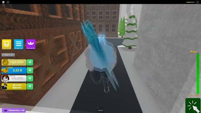 НОВОГОДНИЙ МЕГА НУБ против ЁЛКИ КАЧКА в Roblox смотреть онлайн