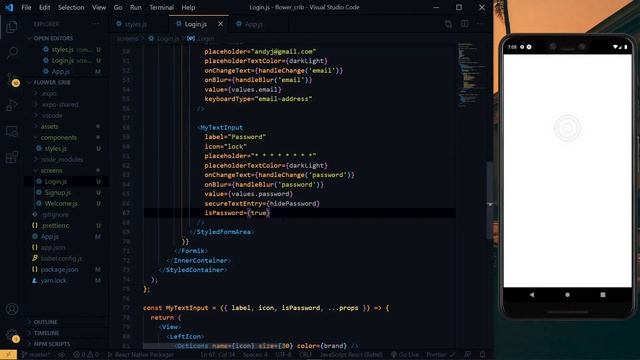 Expo React Native Login System #1 | Creating the pages (STEP BY STEP) смотреть онлайн