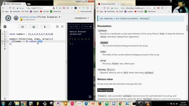 Javascript - Filter - No More "for" loops Part 1. смотреть онлайн