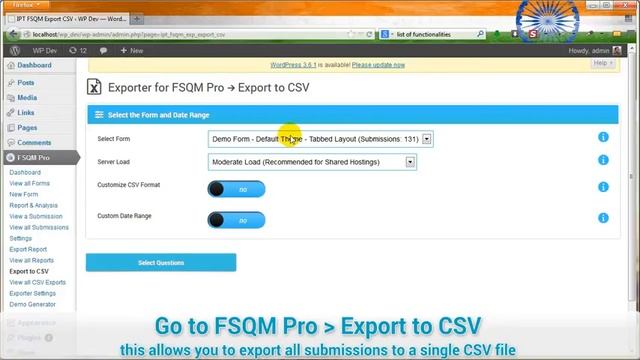 Getting Started Guide - Exporter for FSQM Pro смотреть онлайн