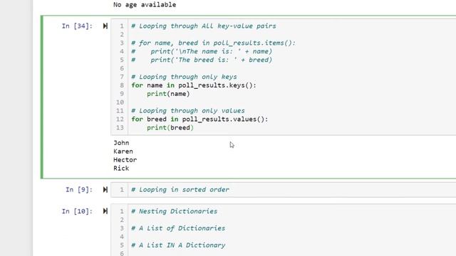 Python Dictionaries | Python Bootcamp: Lesson 06 смотреть онлайн