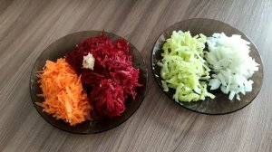 Борщ со свекольной ботвой