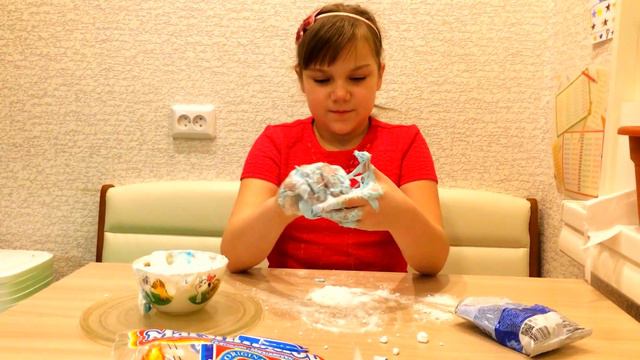 Съедобный ЛИЗУН из маршмелоу смотреть онлайн