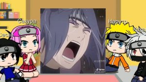 Реакция персонажей Наруто на тт (тик ток) маленький Наруто.