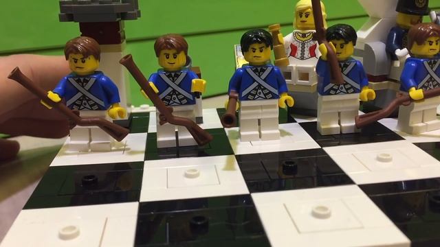 40158 LEGO Пиратские шахматы ЛЕГО - обзор смотреть онлайн