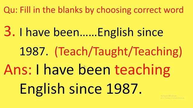Qu: Fill in the blanks by choosing correct form of the verb given in the brackets смотреть онлайн