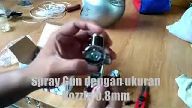 Unboxing Spray Gun Auarita K350 смотреть онлайн