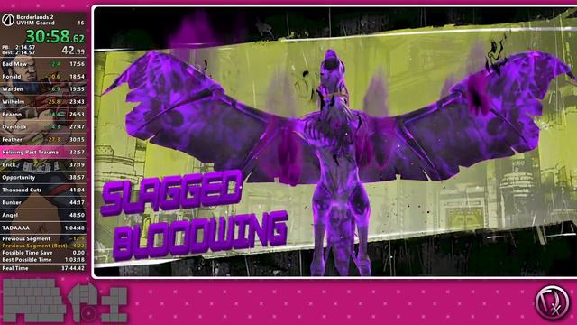 Borderlands 2 UVHM Geared Salvador Speedrun in 1:04:10 смотреть онлайн