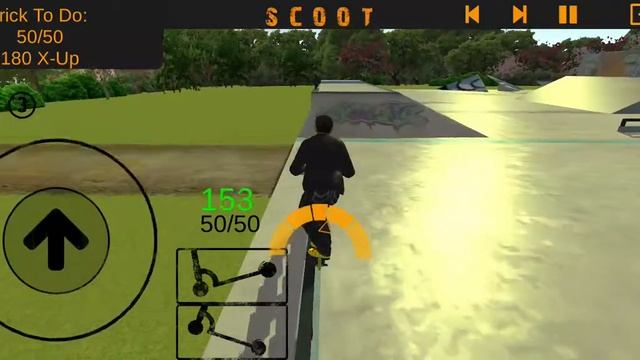 Прохождение Scoot mode в игре SCOOTER Fe3d 2 | Трюки на самокате смотреть онлайн