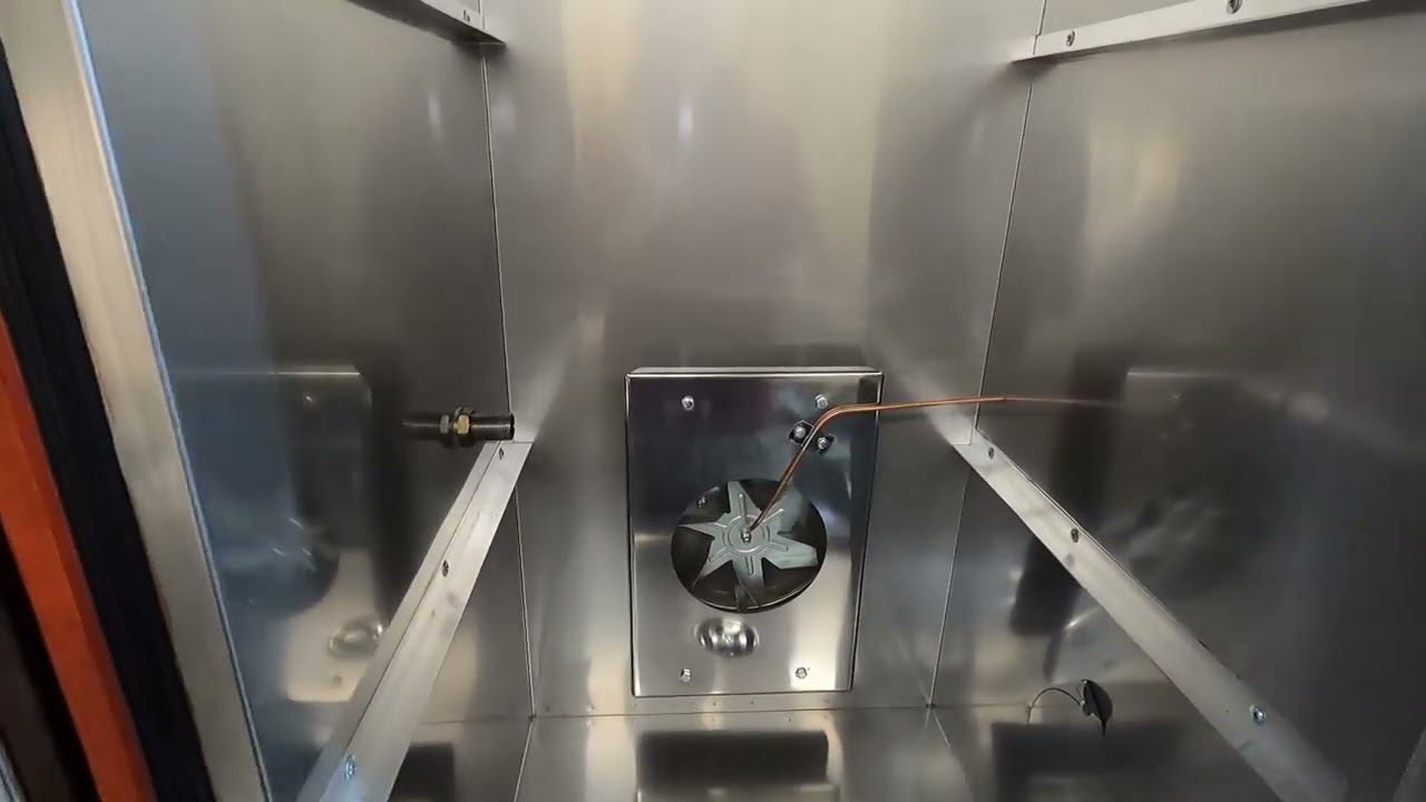 Коптильный шкаф для холодного и горячего копчения (модель M220l) смотреть онлайн