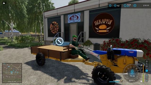 Farming simulator 22. МОД НА МОТОБЛОК смотреть онлайн