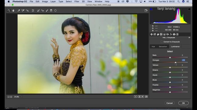 Indonesian Wedding Color Tone | Photoshop Tutorial смотреть онлайн