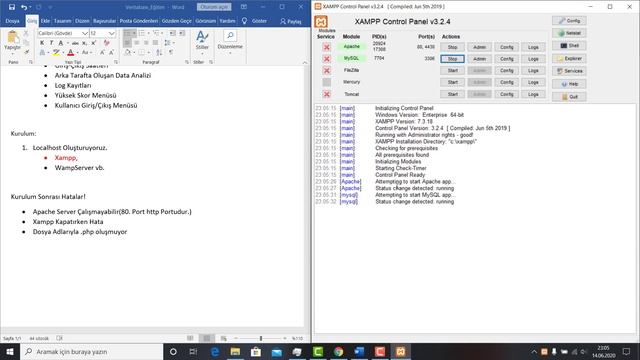 #Unity Veritabanı Eğitimi Ders-1 (Gerekli Kurumlar ve Hata Çözümleri) #MySQL #PHP смотреть онлайн