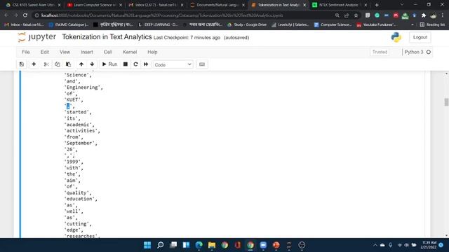 NLP 6 | Tokenization | Text Normalization | Python Code | Bangla смотреть онлайн