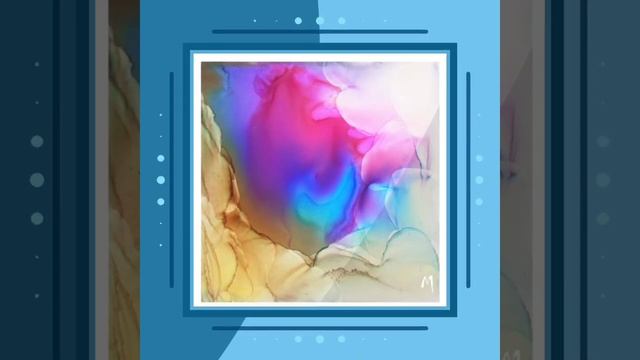 Alcohol Ink Art by MTArt Mixer смотреть онлайн