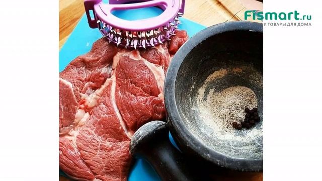 Покупки для кухни | Кухонные аксессуары: обзор Тендерайзер для отбивания мяса Fissman 11 см 8629 смотреть онлайн