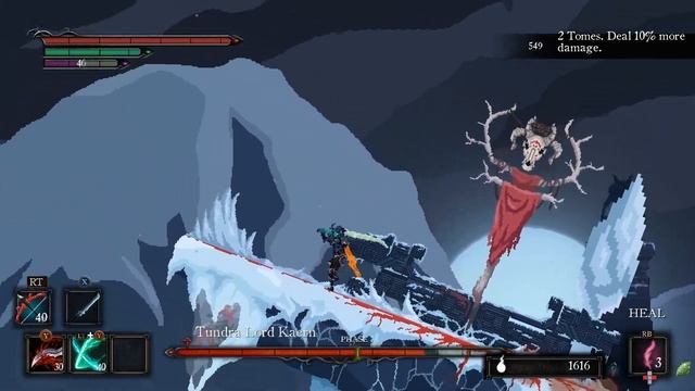 Death's Gambit : How to Beat Tundra Lord Kaern Boss смотреть онлайн