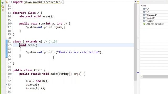 Java Opps Concept Abstraction and Interface смотреть онлайн