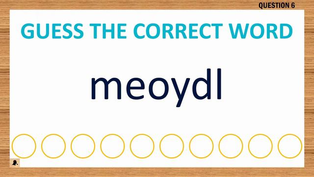 Guess the Correct Word #6010 | Word Game | 6 letters | Unscramble Letters to Find Words | Agent Qui смотреть онлайн