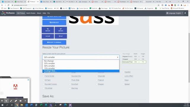 Sass - Resizing Images - Free Tool смотреть онлайн