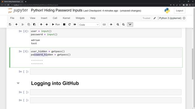 Python! Hiding Password Inputs смотреть онлайн