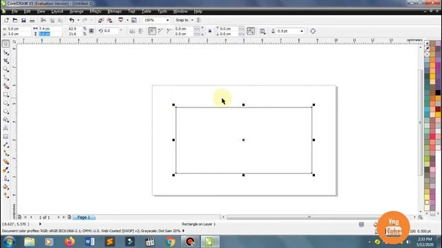 Menyesuaikan ukuran objek Corel Draw | Dasar Desain Grafis #10 смотреть онлайн
