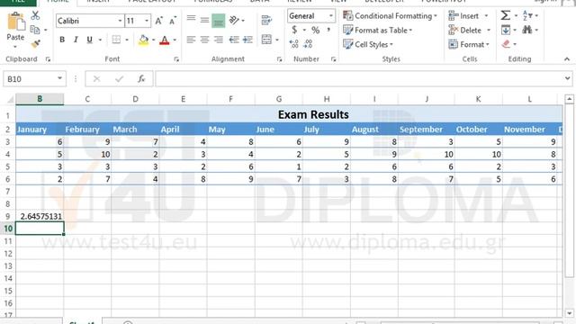 Use the STDEV,STDEVP,STDEV.P,STDEV.S functions to calculate the standard deviation of a cell range смотреть онлайн