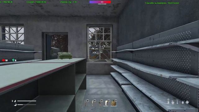 #DayZ. МАТ. DEAD EARTH PVE best mod(100K)+AI BOTS. ♥18+ смотреть онлайн