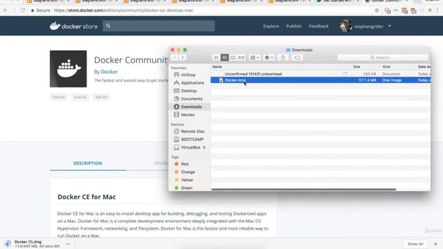 4. Docker: Installing Docker on MacOS смотреть онлайн