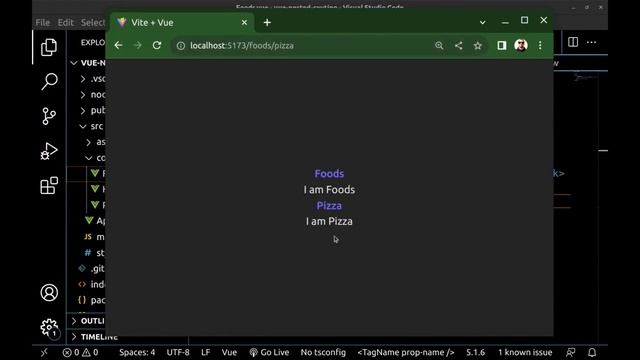 Vue nested routes смотреть онлайн